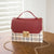 Small Pu Leather Square Bag Shoulder Bag