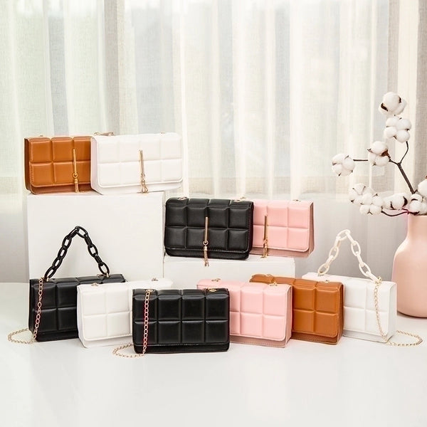 Small Pu Leather Square Bag