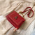 Small Pu Leather Square Bag