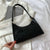 Small Pu Leather Streetwear Baguette Bag Large -capacity Women's Bag