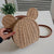 Small Straw Business Straw Bag