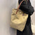 Solid Color Canvas Shopping Bags