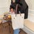 Solid Color Canvas Shopping Bags