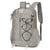 Solid Color Casual Daily Hiking Backpack