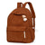 Solid Color Casual Daily Women's Backpack