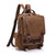 Solid Color Casual Travel Hiking Backpack