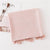 Solid Color Nude Powder Shiny Tassel Cotton Linen Scarf Shawl Long Scarf Silk Sunscreen Shawl