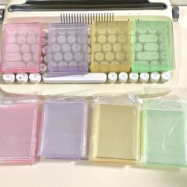 Solid Color Plastic Coin Purses