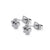 South Korea Stainless Steel Cute Pet Footprint Earrings