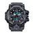 Sports Color Block Buckle Electronic Men's Watches