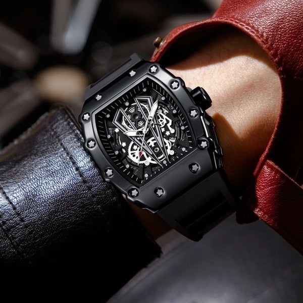 Sports Gear Buckle Quartz Men's Watches