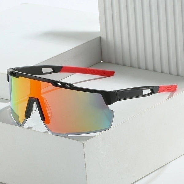 Sports Geometric Pc Special-shaped Mirror Full Frame Sports Sunglasses