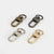 Spot Mobile Phone Accessories Key Chain Zinc Alloy Luggage Buckle Toy Hardware Accessories Dog Buckle Spring Buckle