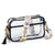 Spot Pvc Transparent Women's Messenger Bag Outdoor Sports Travel Storage Bag Visual Portable Coin Purse Logo