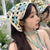 Spring And Summer  Blogger  Lace Triangle Headscarf Super Immortal Pastoral Style Baotou Square Scarf Sweet Atmosphere Hair Accessories