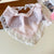 Spring And Summer  Blogger  Lace Triangle Headscarf Super Immortal Pastoral Style Baotou Square Scarf Sweet Atmosphere Hair Accessories