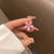 Spring And Summer Camellia Alloy Hair Clip New Crystal Hair Accessories Fresh Small Grip Clip Side Clip Headdress Broken Hair Clip