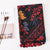 Spring And Summer Flower Print Large Square Cotton And Linen Scarf Shawl Beach Towel