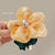 Spring Atmosphere ~ Flower Pearl Hair Ring!  New High-end Large Intestine Hair Ring Fairy Style Rubber Band Female Tie Head Summer