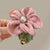 Spring Atmosphere ~ Flower Pearl Hair Ring!  New High-end Large Intestine Hair Ring Fairy Style Rubber Band Female Tie Head Summer