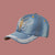 Spring New Butterfly Patch Diamond Baseball Cap