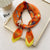 Square Scarf Silk Scarf Korean Version Decorative Printing Neck Guard Fashion Thin Scarf