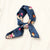 Square Scarf Women's All-match Autumn And Winter Literature And Art Small Silk Scarf Retro Scarf