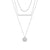 Stainless Steel 14K Gold Plated Fashion Plating Geometric Necklace