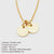 Stainless Steel 14K Gold Plated Fashion Plating Geometric Necklace