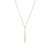 Stainless Steel 14K Gold Plated Fashion Plating Geometric Necklace