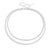 Stainless Steel 14K Gold Plated Simple Style Layered Plating U Shape Necklace