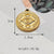 Stainless Steel 18K Vacuum Plating 304 Material Devil's Eye Pendant Parts  Titanium Steel Personalized Pendant Ornament