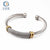 Stainless Steel C-shaped Open Bracelet Metal 5mm Steel Wire Bangle