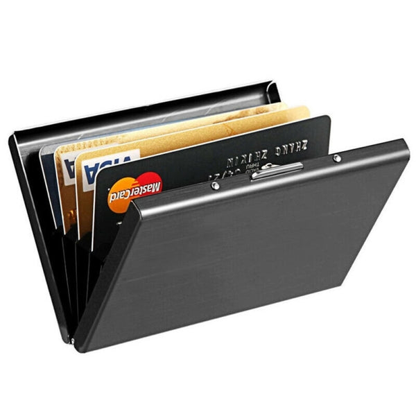 Stainless Steel Card Case Bank Card Credit Card Holder Metal Card Case Organ Card Case Card Case Anti-theft Card Case