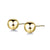 Stainless Steel Earrings Fashion Round Bead Earrings Simple Peas Earrings Wholesale