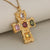 Stainless Steel Electroplated Light Luxury Gorgeous Pendant Dz070/Dz071