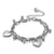 Stainless Steel Heart Shape Fashion Bracelet Wholesale Jewelry