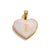 Stainless Steel Peach Heart Pendant English Letter Pendant Diy Handmade Necklace Jewelry Accessories