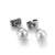 Stainless Steel Simple Pearl Earrings Wholesale Jewelry