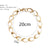 Stainless Steel Simple Style Inlay Plating Geometric Zircon Bracelets