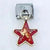 Star Moon Flower Pendant Italian Module