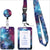 Starry Sky Plastic Card Holders