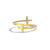 Sterling Silver Simple Style Cross Plating Inlay Zircon Open Rings