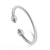 Stick Diamond Stainless Steel Wire Steel Ball Bracelet Titanium Steel Bangle Wholesale