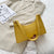 Stone Pattern Zipper Solid Color Shoulder Underarm Bag Wholesale