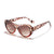 Streetwear Ac Oval Frame Ellipse Full Frame Women's Sunglasses