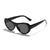 Streetwear Ac Oval Frame Ellipse Full Frame Women's Sunglasses