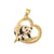 Streetwear Animal Copper Inlay Zircon Unisex Charms