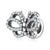 Streetwear Butterfly Sterling Silver Wholesale Jewelry Accessories