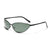 Streetwear Color Block Tac Cat Eye Full Frame Women's Sunglasses